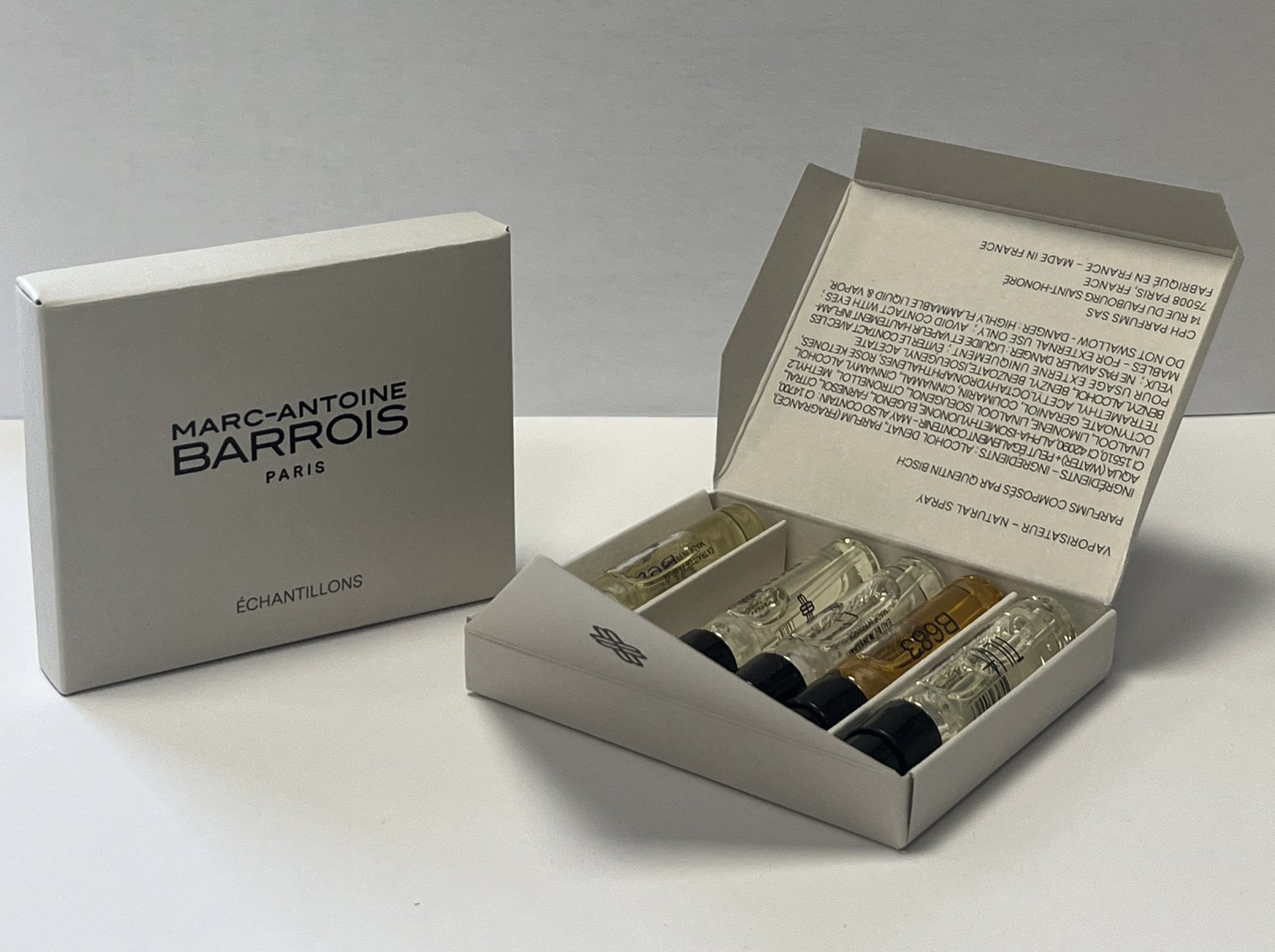 Kit échantillon 5 EDP x 2,5ml - Marc-Antoine Barrois